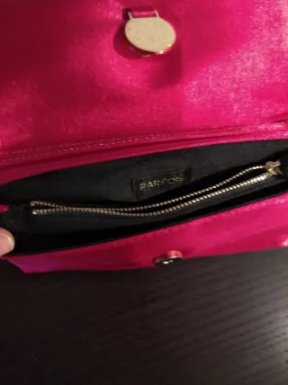 Bolso de fiesta rosa fucsia