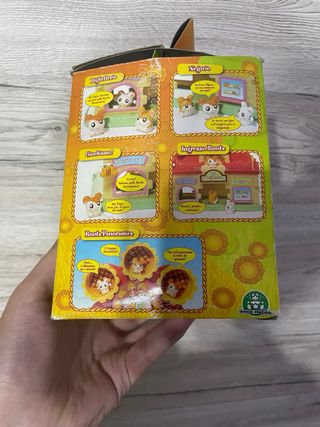 Hamtaro La Ruota Panoramica con 3 personaggi