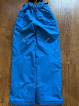 Conjunto esquí niño Spyder azul/verde talla 18