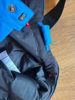 Conjunto esquí niño Spyder azul/verde talla 18