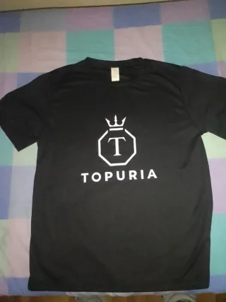 Camiseta Topuria Negra