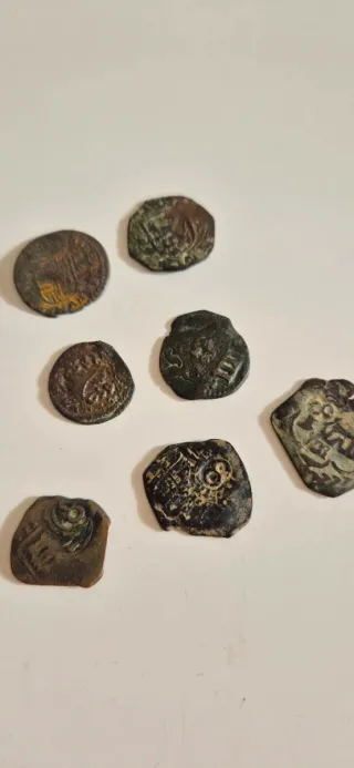 Lote de monedas antiguas S. XVII