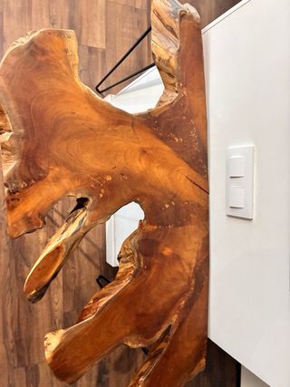 Consola recibidor madera maciza