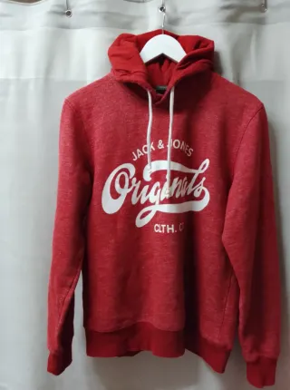 Sudadera Jack & Jones Originals Roja