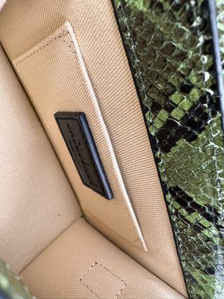 Jacquemus Le Chiquito Verde Serpiente