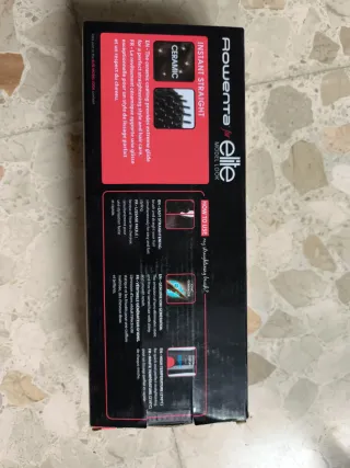 Cepillo Alisador Rowenta Elite Negro