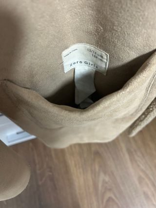 Abrigo reversible beige/marrón