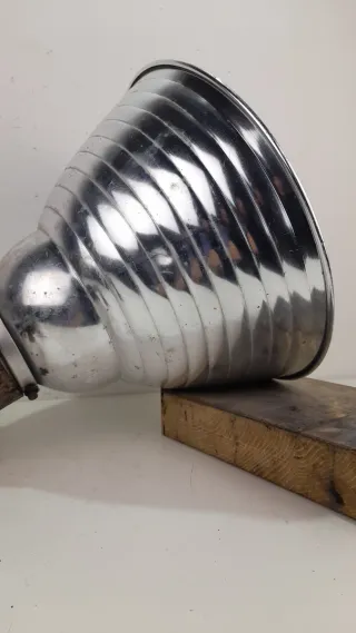 Lampada industriale vintage metallo