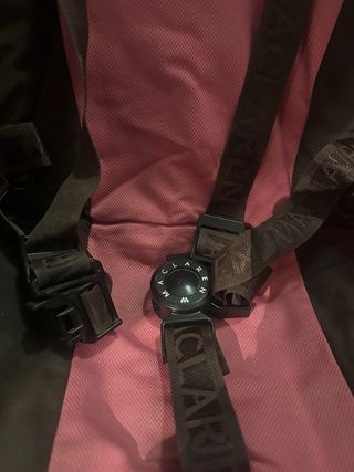 Carrito McLaren rosa y marrón