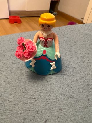 Figura Playmobil Novia con Flores