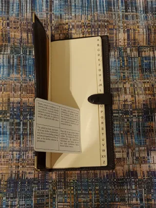 Agendina in pelle Lucas €2!