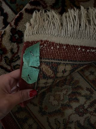 Alfombra Afgana de Lana Multicolor.Escucho ofertas