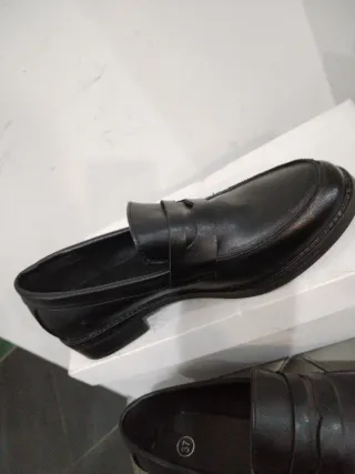 Mocassini donna neri n.37