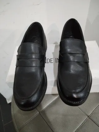 Mocassini donna neri n.37