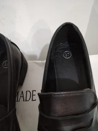 Mocassini donna neri n.37