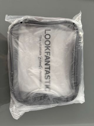 Neceser Lookfantastic Transparente Negro