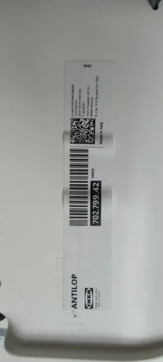 Trona IKEA con bandeja. Desmontable.