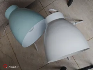 X1 lámpara livarno turquesa lux flexo, del Lidl.