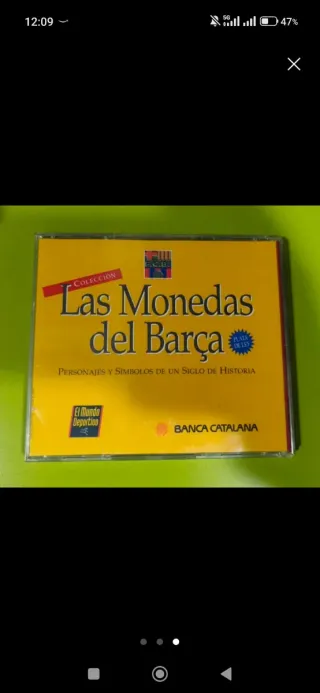Monedas coleccionables FC Barcelona