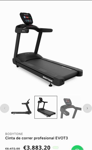 Cinta de correr profesional Bodytone EVOT3