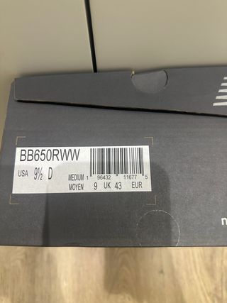 Zapatillas New Balance 650 Blancas