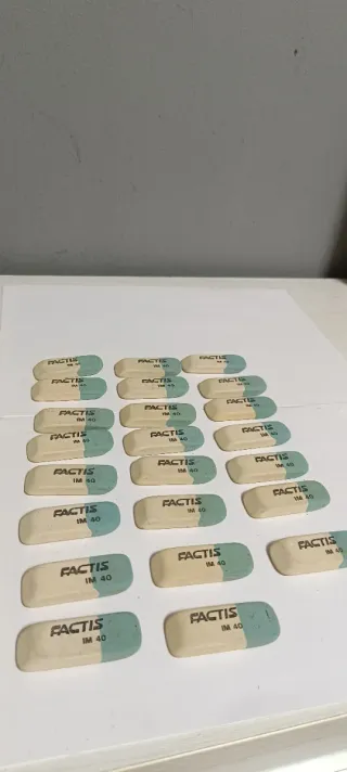 Lote gomas de borrar Factis IM 40