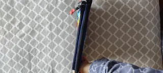 Bolso de mano con estampado