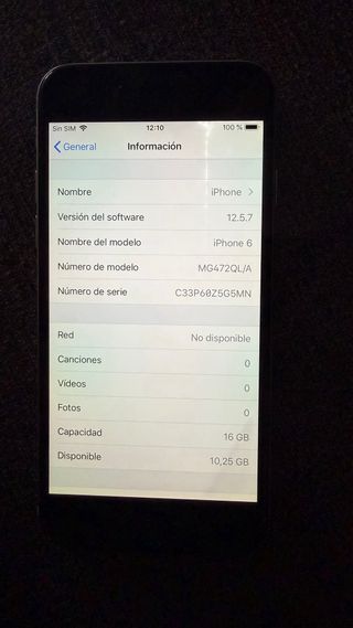 iPhone 6 16GB Argento