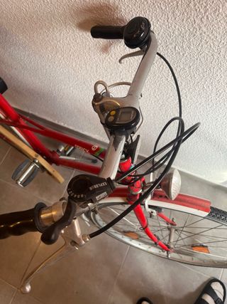 Bicicleta roja sprick