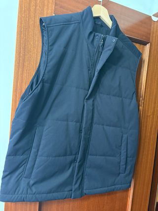 Chaleco Zara Hombre Azul Marino