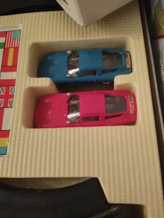 Dos juegos Scalextric vintage año1979