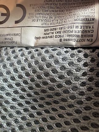 Casco de esquí infantil BRIKO azul talla M (54-58)