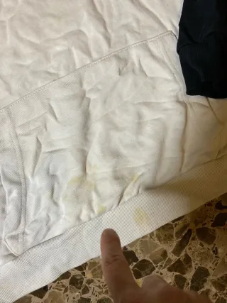 Sudadera Fila Blanca y Negra