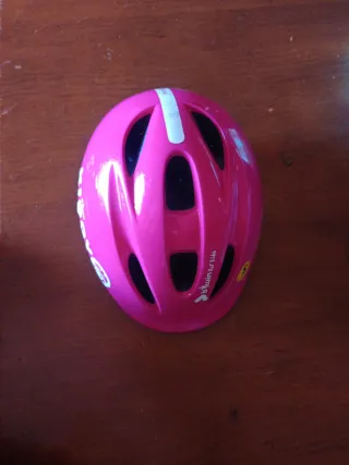 Casco rosa niña Talla S