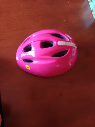 Casco rosa niña Talla S