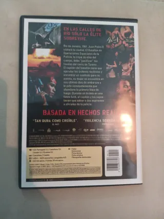 DVD Tropa de Élite Película Acción