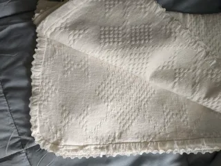 Colcha cuna Zara Home textura