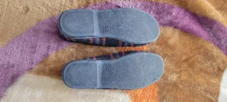 2 pares de Zapatillas de casa cuadros hombre T.38