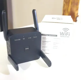 Repetidor Wifi 2.4G y 5G hasta 1200 Mbps