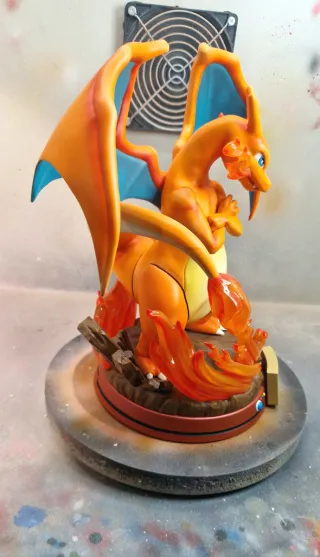 Figura Resina Pokemon Charizard Escala 1/6 30cm
