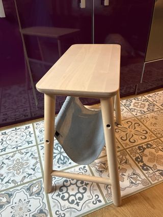 Taburete de almacenamiento 48x30x45 cm