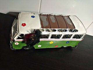 Furgoneta retro Hippie hecha a mano vintage