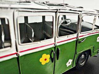 Furgoneta retro Hippie hecha a mano vintage