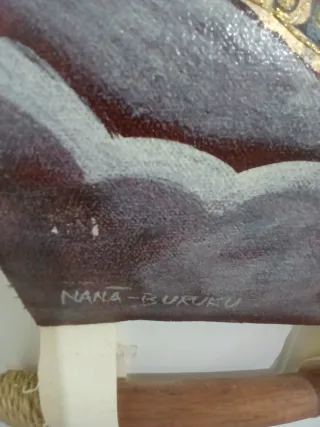 Lote 2 Tapices Artesanales Orixás Brasil