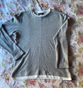 Jersey Zara Gris