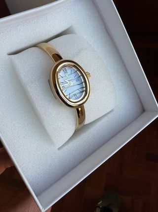 Orologio Bulova elegante oro bianco