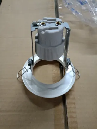 Aro empotrable TROLL 0126/33 Blanco 10 uds