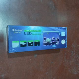led marino pantalla acuario pecera corales rgb