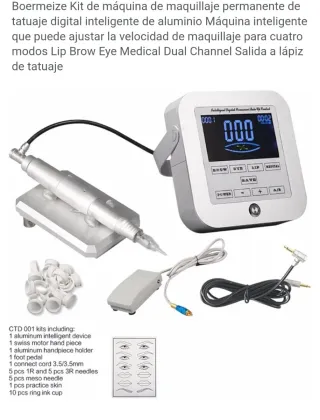 Maquina de tatto para cejas permanentes