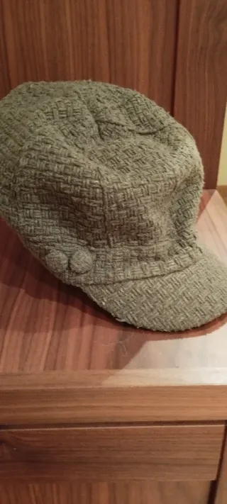 Gorra de tela mujer
